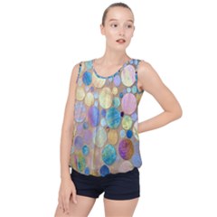 Tiles Cbdoilprincess Eb49aa06-f1b9-412e-836d-30c28dd8f7d9 Bubble Hem Chiffon Tank Top