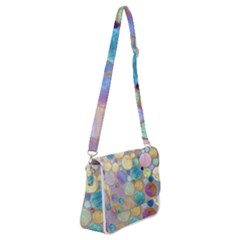 Tiles Cbdoilprincess Eb49aa06-f1b9-412e-836d-30c28dd8f7d9 Shoulder Bag With Back Zipper by CBDOilPrincess1