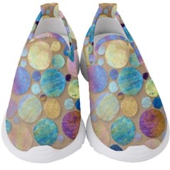 Tiles Cbdoilprincess Eb49aa06-f1b9-412e-836d-30c28dd8f7d9 Kids  Slip On Sneakers by CBDOilPrincess1