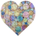 Tiles CBDOilPrincess Eb49aa06-f1b9-412e-836d-30c28dd8f7d9 Wooden Puzzle Heart View1