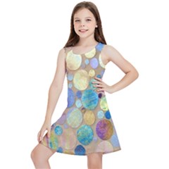 Tiles Cbdoilprincess Eb49aa06-f1b9-412e-836d-30c28dd8f7d9 Kids  Lightweight Sleeveless Dress