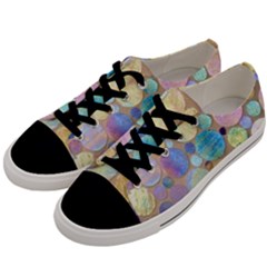 Tiles Cbdoilprincess Eb49aa06-f1b9-412e-836d-30c28dd8f7d9 Men s Low Top Canvas Sneakers by CBDOilPrincess1