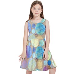 Tiles Cbdoilprincess Eb49aa06-f1b9-412e-836d-30c28dd8f7d9 Kids  Skater Dress