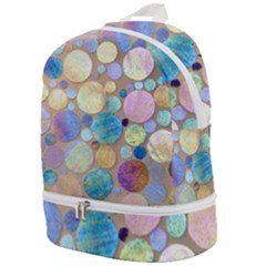 Tiles Cbdoilprincess Eb49aa06-f1b9-412e-836d-30c28dd8f7d9 Zip Bottom Backpack by CBDOilPrincess1