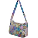 Tiles CBDOilPrincess Eb49aa06-f1b9-412e-836d-30c28dd8f7d9 Zip Up Shoulder Bag View2