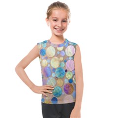 Tiles Cbdoilprincess Eb49aa06-f1b9-412e-836d-30c28dd8f7d9 Kids  Mesh Tank Top