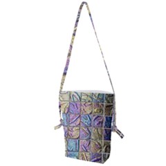 Tiles Cbdoilprincess 9bce4aa2-e68c-4f2b-9a83-c8e38fcd4516 Folding Shoulder Bag by CBDOilPrincess1