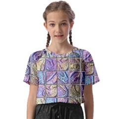 Tiles Cbdoilprincess 9bce4aa2-e68c-4f2b-9a83-c8e38fcd4516 Kids  Basic Tee