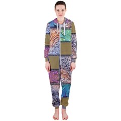 Tiles Cbdoilprincess 4c3ec21c-5cb9-4df3-975d-d1bfcef57dda Hooded Jumpsuit (ladies) 