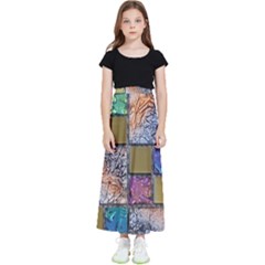 Tiles Cbdoilprincess 4c3ec21c-5cb9-4df3-975d-d1bfcef57dda Kids  Skirt by CBDOilPrincess1