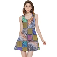 Tiles Cbdoilprincess 4c3ec21c-5cb9-4df3-975d-d1bfcef57dda Inside Out Reversible Sleeveless Dress