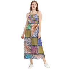 Tiles Cbdoilprincess 4c3ec21c-5cb9-4df3-975d-d1bfcef57dda Boho Sleeveless Summer Dress