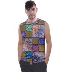 Tiles Cbdoilprincess 4c3ec21c-5cb9-4df3-975d-d1bfcef57dda Men s Regular Tank Top by CBDOilPrincess1