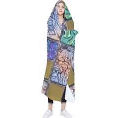 Tiles Cbdoilprincess 4c3ec21c-5cb9-4df3-975d-d1bfcef57dda Wearable Blanket by CBDOilPrincess1