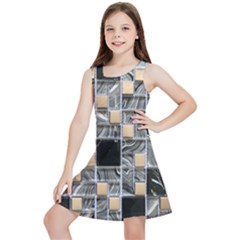 Tiles Cbdoilprincess Db646b3e-83c5-4712-9f61-f4c31fb30546 Kids  Lightweight Sleeveless Dress by CBDOilPrincess1