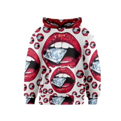 Lips Diamonds Cbdoilprincess  Df7357df-b45a-476d-b5b0-d19665f6de3f Kids  Pullover Hoodie