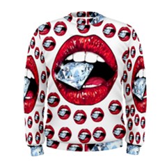 Lips Diamonds Cbdoilprincess  Df7357df-b45a-476d-b5b0-d19665f6de3f Men s Sweatshirt