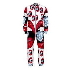 Lips Diamonds Cbdoilprincess  Df7357df-b45a-476d-b5b0-d19665f6de3f Onepiece Jumpsuit (kids)