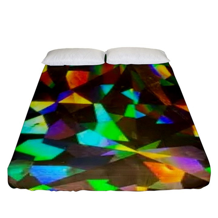 Bling CBDOilPrincess Cb985e25-02c2-4177-896c-cf0c9c22a532 Fitted Sheet (California King Size)