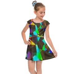 Bling Cbdoilprincess Cb985e25-02c2-4177-896c-cf0c9c22a532 Kids  Cap Sleeve Dress by CBDOilPrincess1