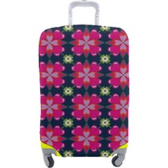 Pattern Of Hearts Luggage Cover (large) by SychEva