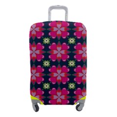 Pattern Of Hearts Luggage Cover (small) by SychEva