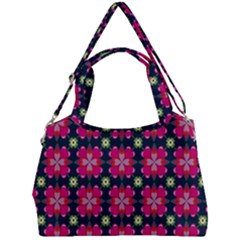 Pattern Of Hearts Double Compartment Shoulder Bag by SychEva