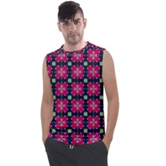 Pattern Of Hearts Men s Regular Tank Top by SychEva