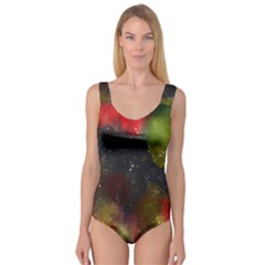 Abstract Paint Drops Princess Tank Leotard  by goljakoff