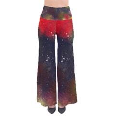 Abstract Paint Drops So Vintage Palazzo Pants by goljakoff