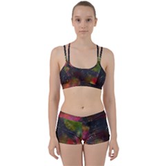 Abstract Paint Drops Perfect Fit Gym Set by goljakoff