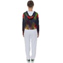 Abstract paint drops Women s Slouchy Sweat View2