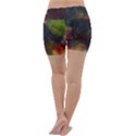 Abstract paint drops Lightweight Velour Yoga Shorts View4