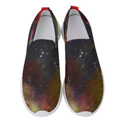 Abstract Paint Drops Women s Slip On Sneakers by goljakoff