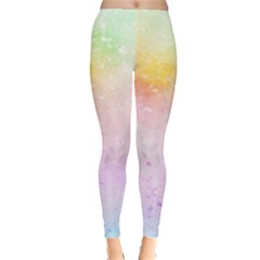 Rainbow Paint Leggings  by goljakoff