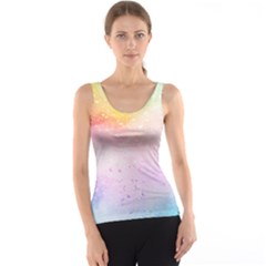 Rainbow paint Tank Top