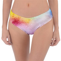 Rainbow paint Reversible Classic Bikini Bottoms