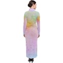 Rainbow paint Turtleneck Maxi Dress View2