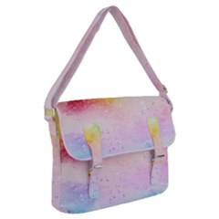 Rainbow Paint Buckle Messenger Bag by goljakoff