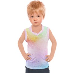 Rainbow Paint Kids  Sport Tank Top