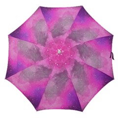 Purple Space Paint Straight Umbrellas by goljakoff