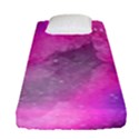 Purple space paint Fitted Sheet (Single Size) View1