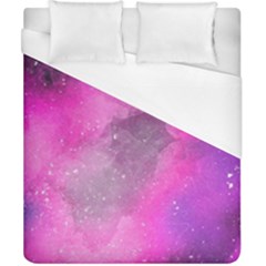 Purple Space Paint Duvet Cover (california King Size) by goljakoff