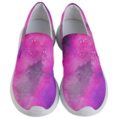 Purple Space Paint Women s Lightweight Slip Ons by goljakoff