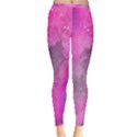 Purple space paint Inside Out Leggings View1