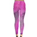 Purple space paint Inside Out Leggings View2