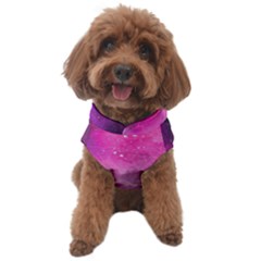 Purple Space Paint Dog Sweater by goljakoff