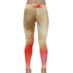 Gold Drops Classic Yoga Leggings by goljakoff