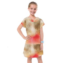 Gold Drops Kids  Drop Waist Dress by goljakoff