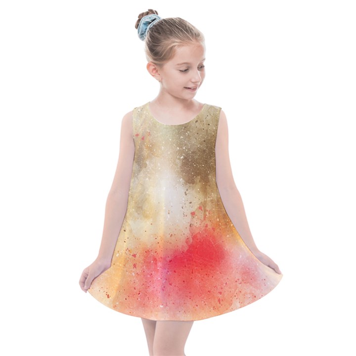 Gold drops Kids  Summer Dress